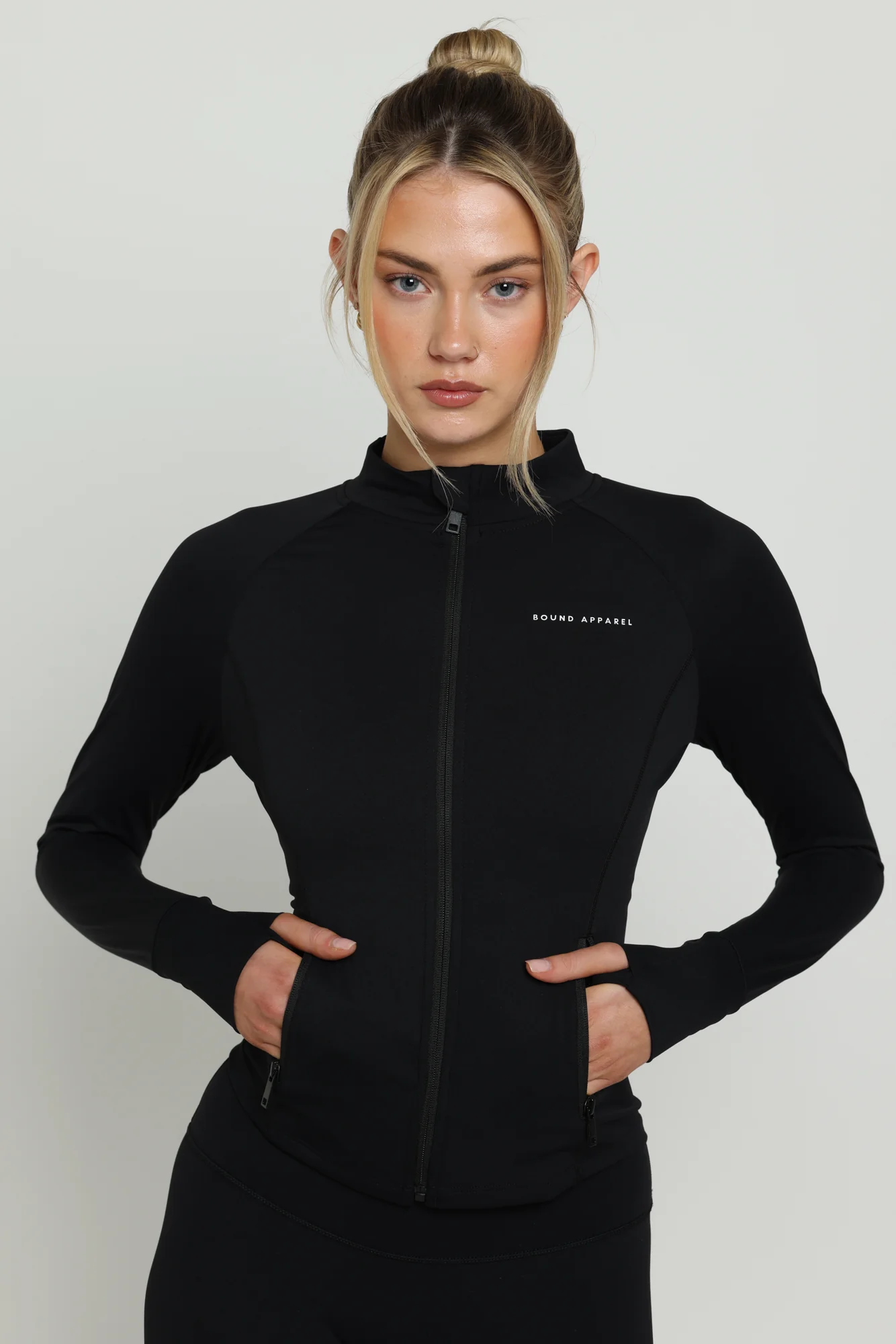 Black Boundless Longline Cinch Jacket