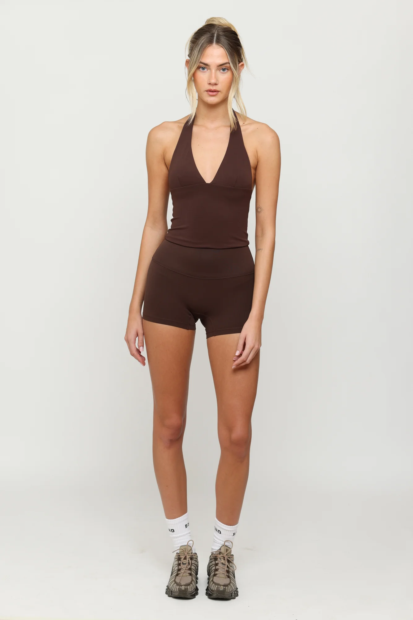 Chocolate Halter Boundless Tank - Image 4