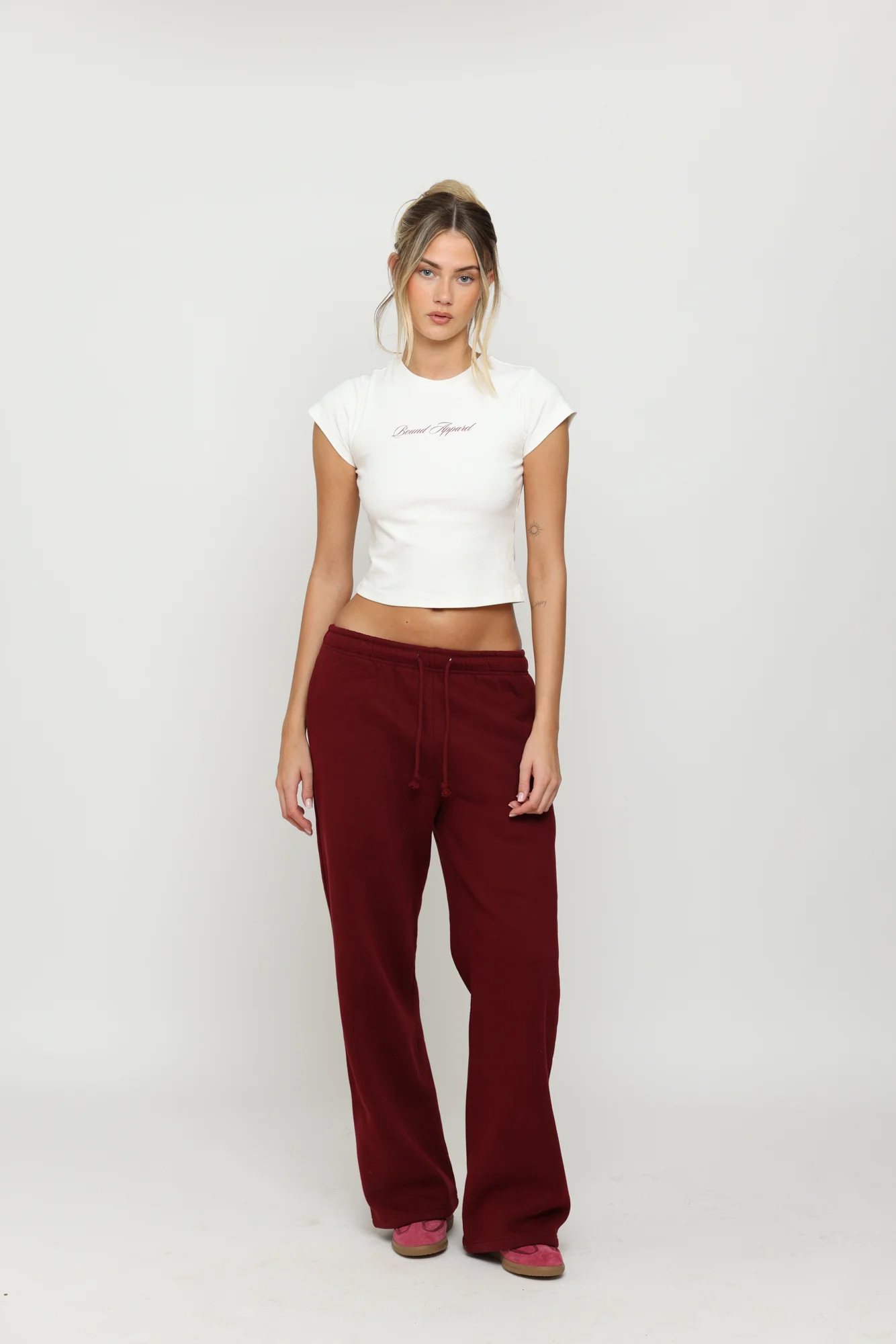Maroon Ultimate Track Pants - Image 3